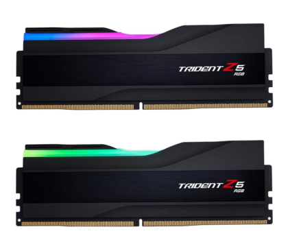 Pamięć RAM G.SKILL DDR5 64GB (2x32GB) Trident Z5 RGB 6000MHz CL30 XMP3 czarny F5-6000J3040G32GX2-TZ5RK